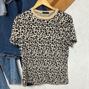Leopard Print Women's Top